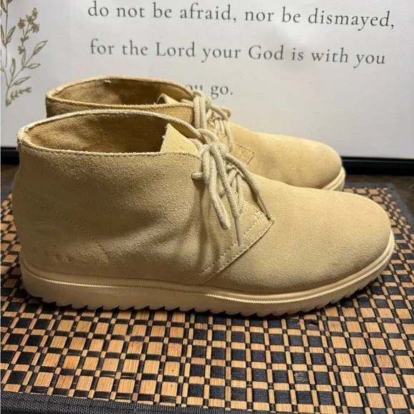 Reef Men's Chukka Boots in Tan Suede SZ 12–Box13